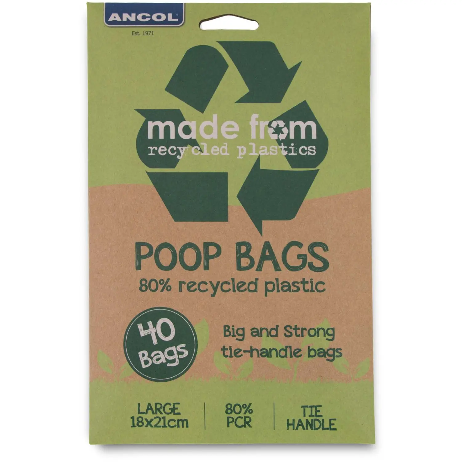 Ancol Bio-Degradable Poop Bags Pack of 40