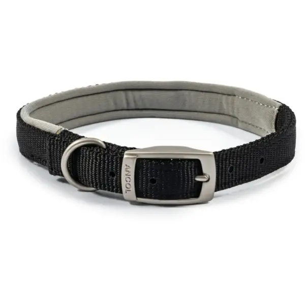 Padded Adjustable Collar 45-54cm Black