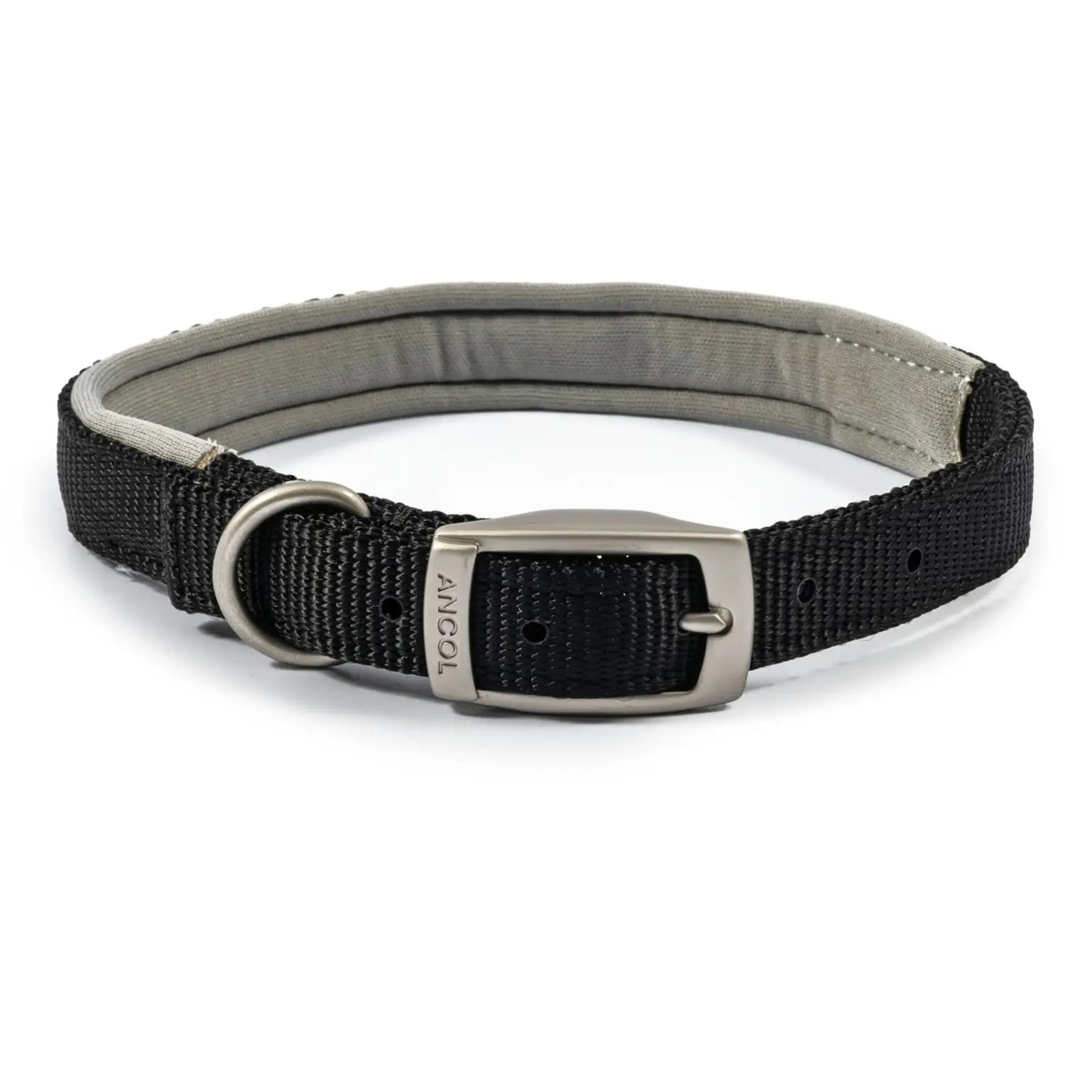 Padded Adjustable Collar 45-54cm Black