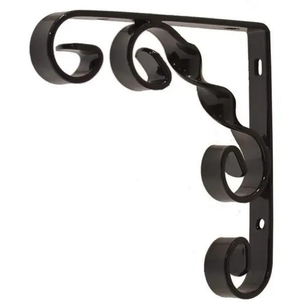 Centurion Ornamental Shelf Bracket Black 150mm