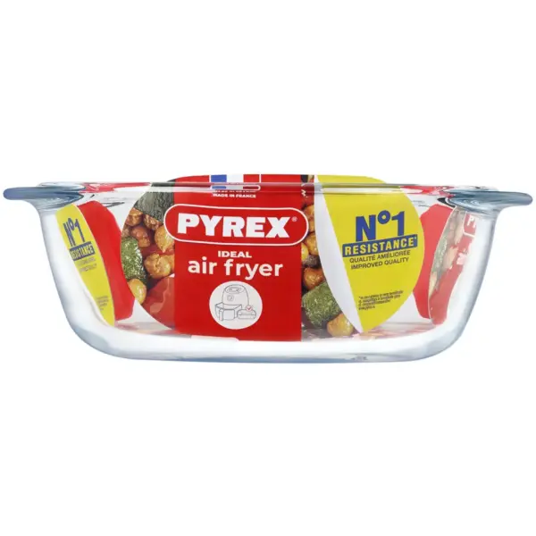 Pyrex Square Air Fryer Dish 20x17cm 1L