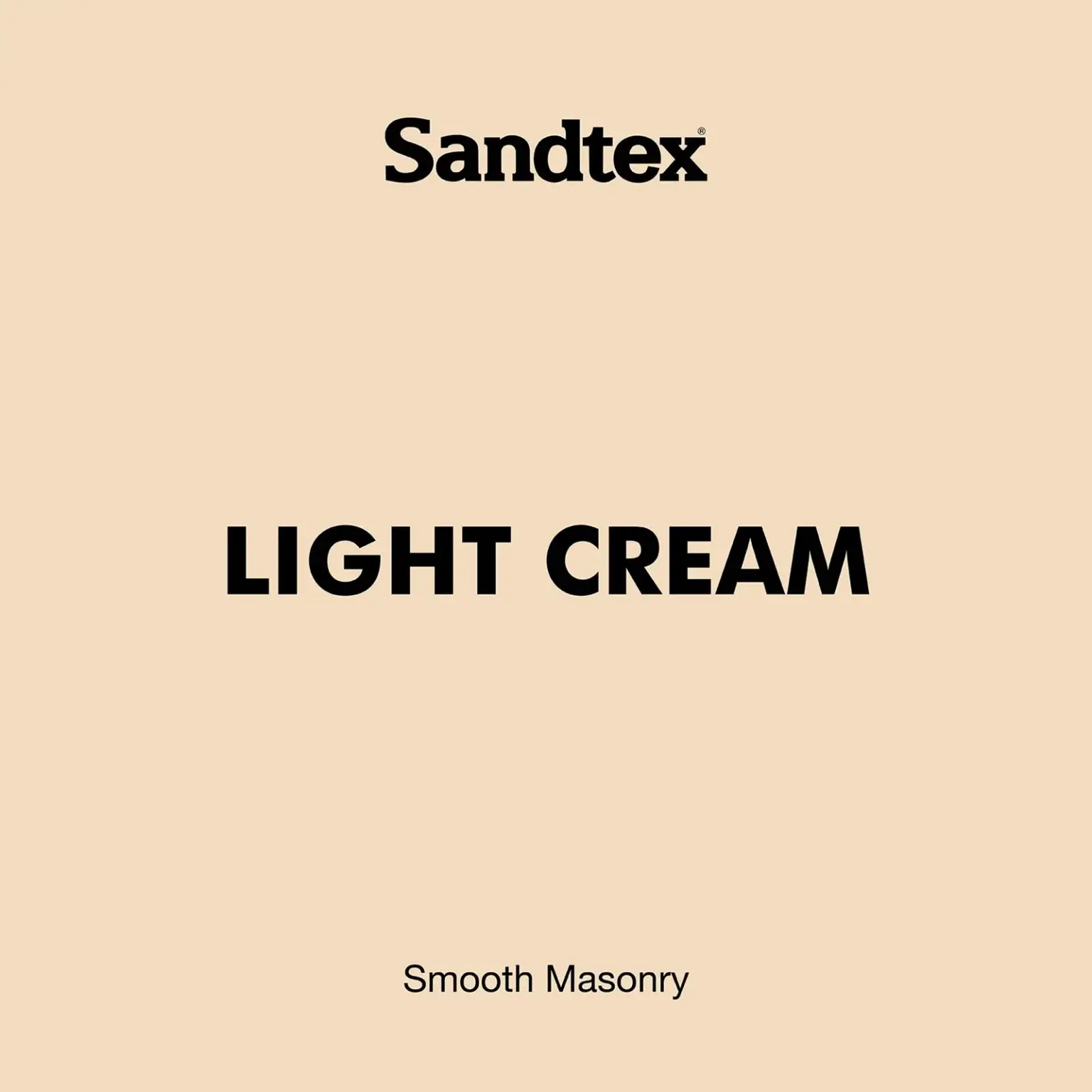 CRW0020_2 Sandtex Masonry Paint 5Ltr Light Cream