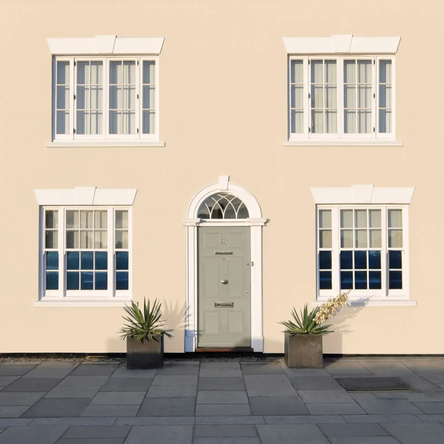 CRW0020_6 Sandtex Masonry Paint 5Ltr Light Cream