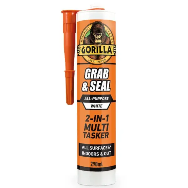 Gorilla Grab & Seal Adhesive White