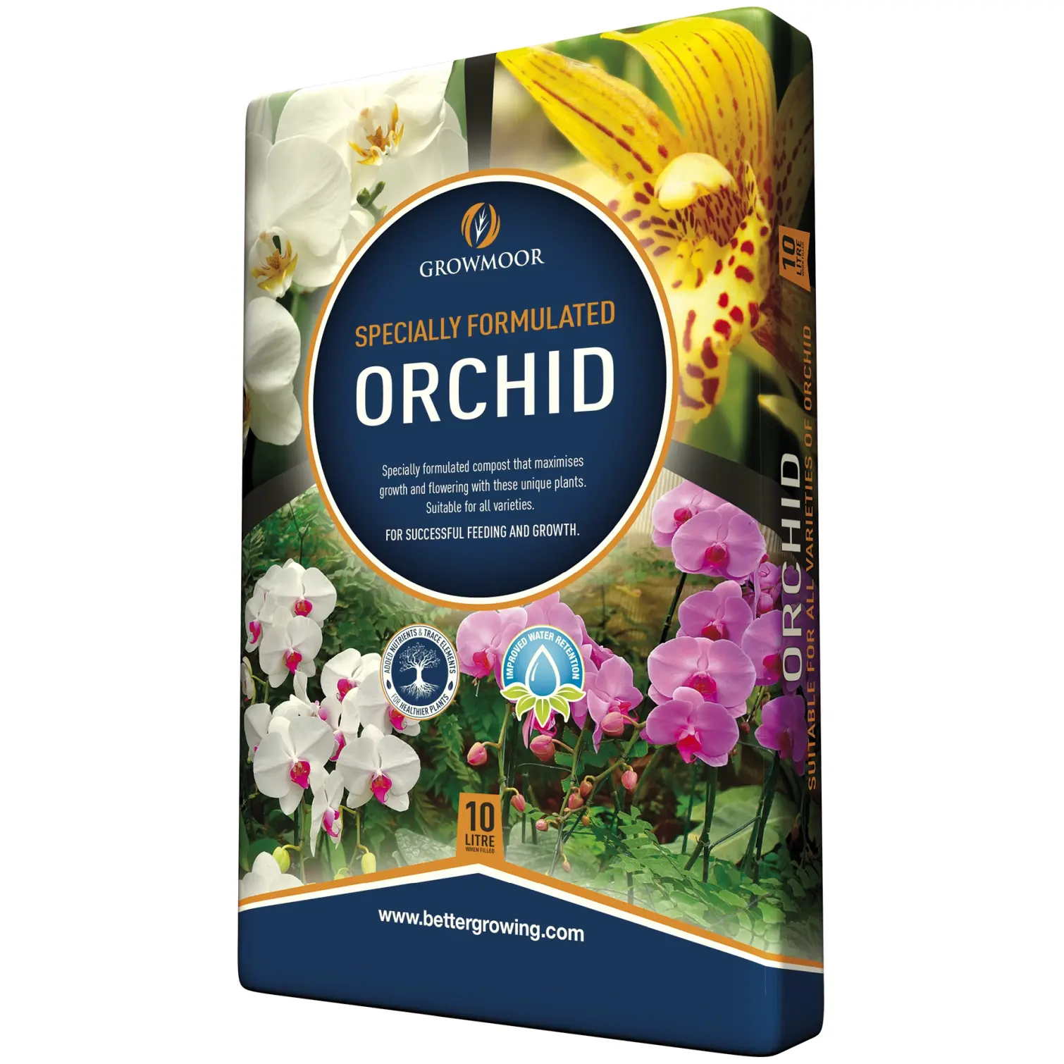 GRO0055_1 Growmoor Orchid Compost 8 Litre