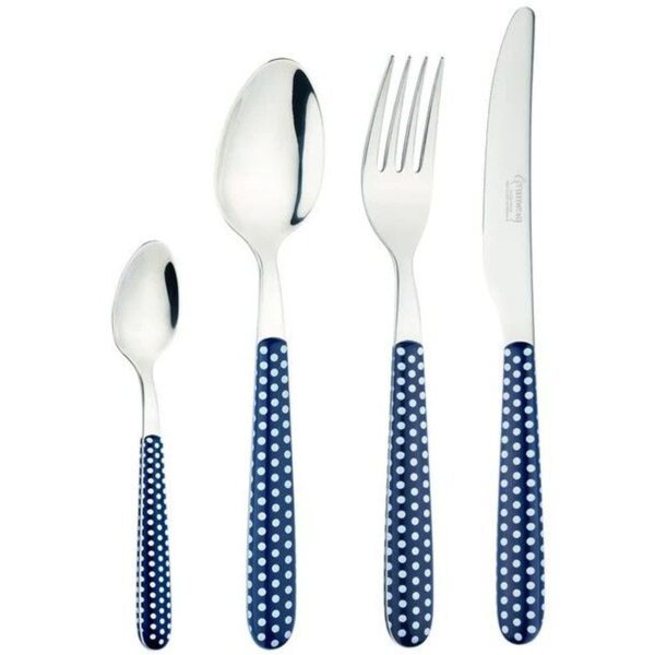 Grunwerg Greenwork Cutlery Set 24 Piece Polka Dot
