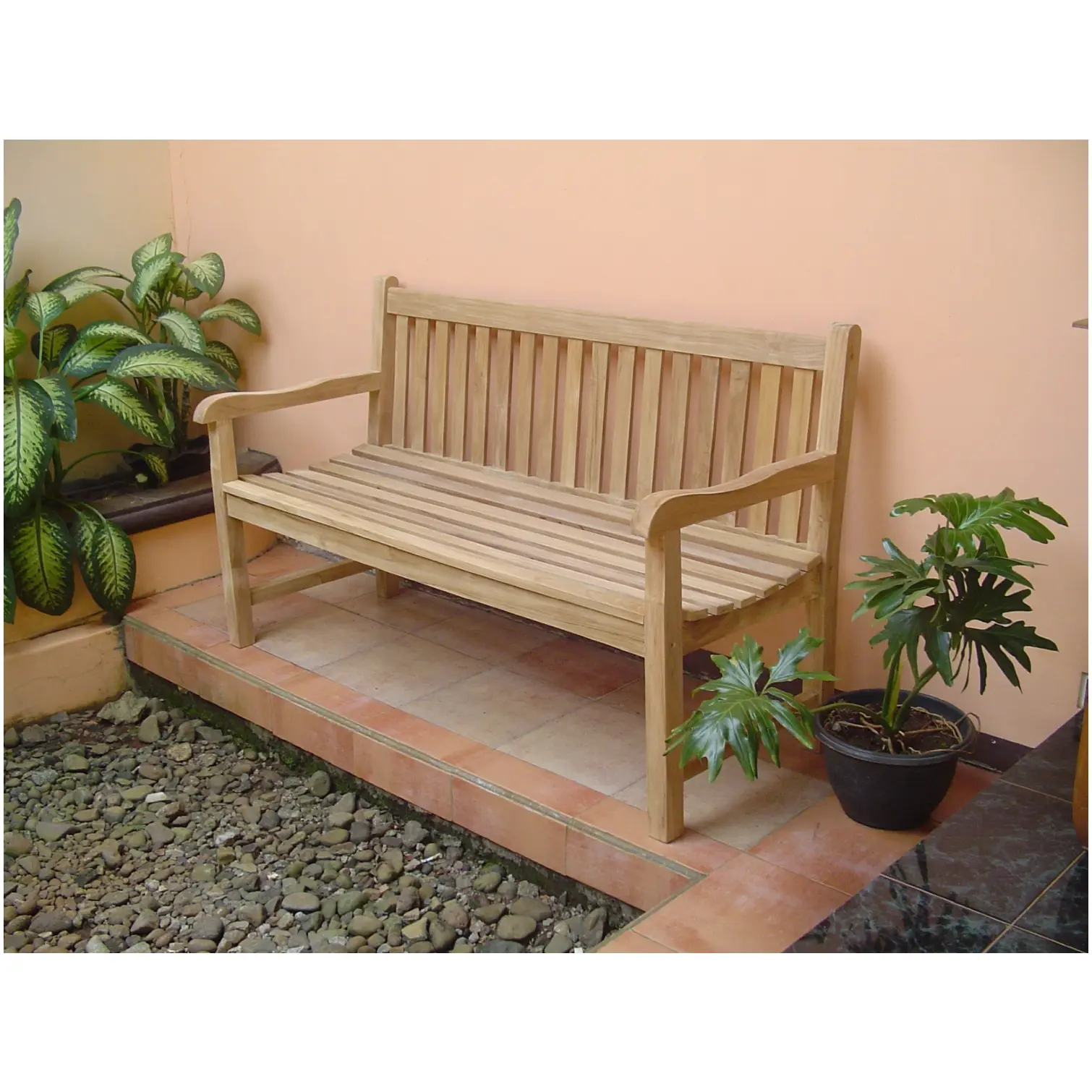 Dee 2 Seater Bench Teak