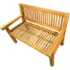 Dee 2 Seater Bench Teak