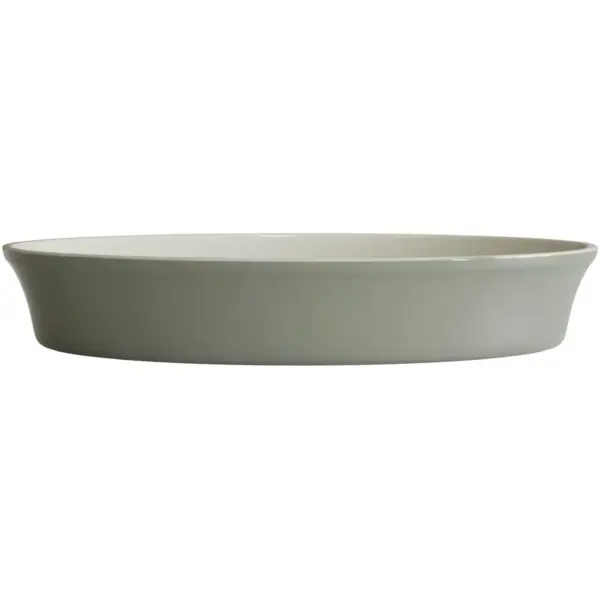 JMF0027 Jomafe Olive Green Oval Roaster 36cm