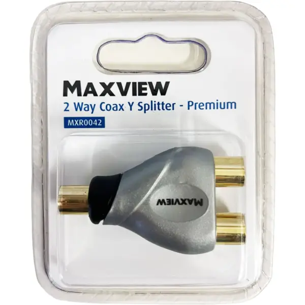 MVL0054 Maxview TV 2 Way Angled Splitter