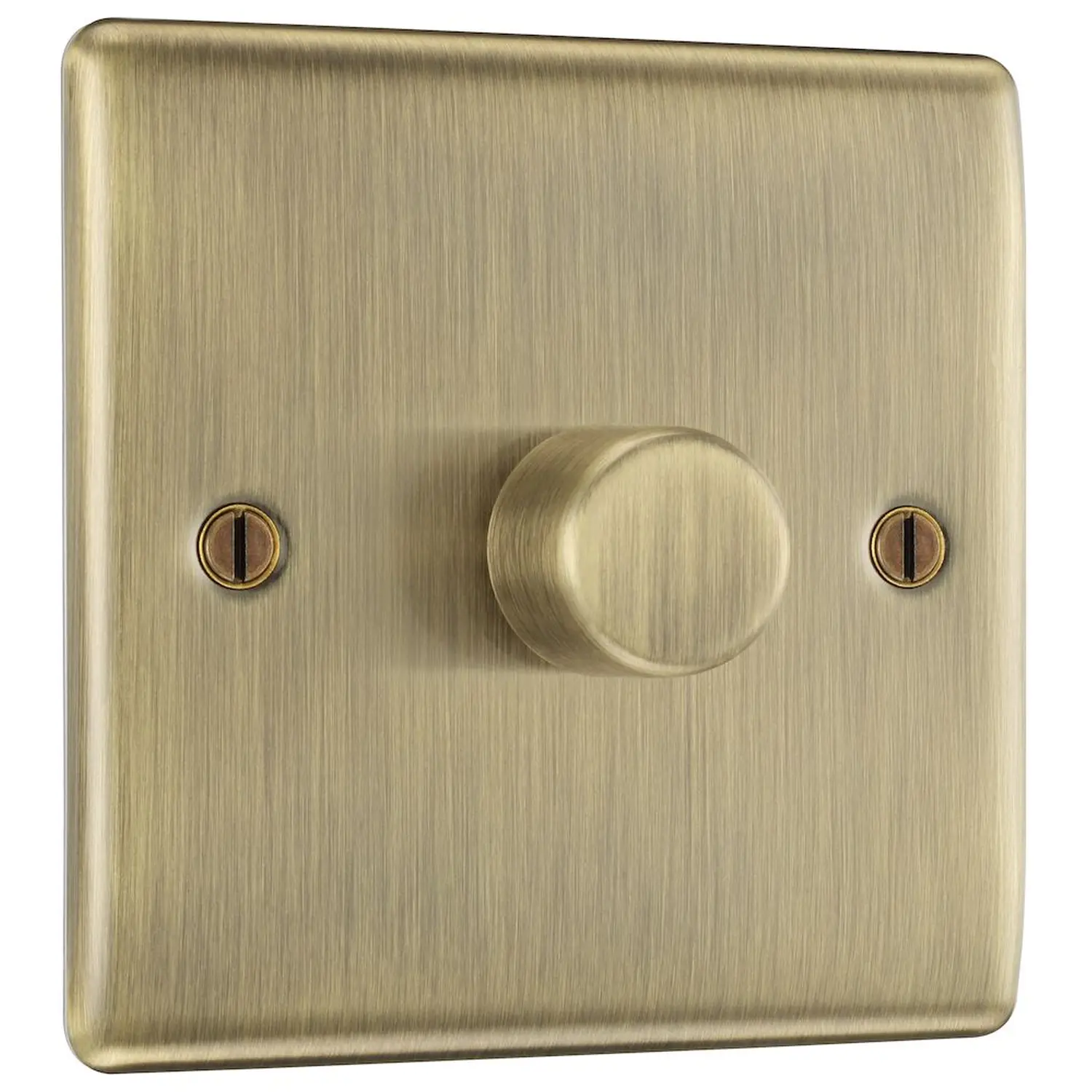 BG 1g2Way Dim Switch Antique Brass