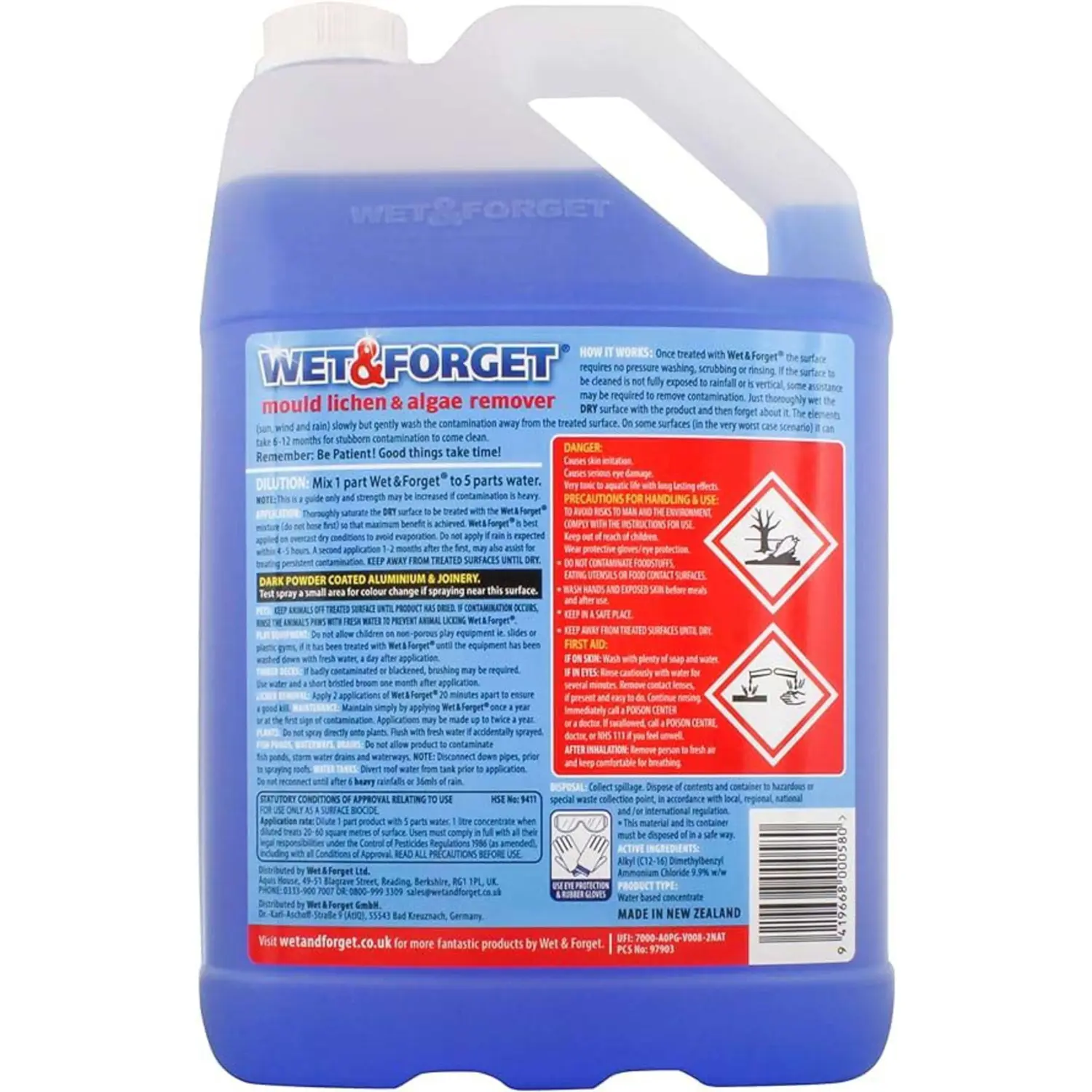 PCK0001_2 Wet & Forget Mould Lichen & Algae Remover 2L