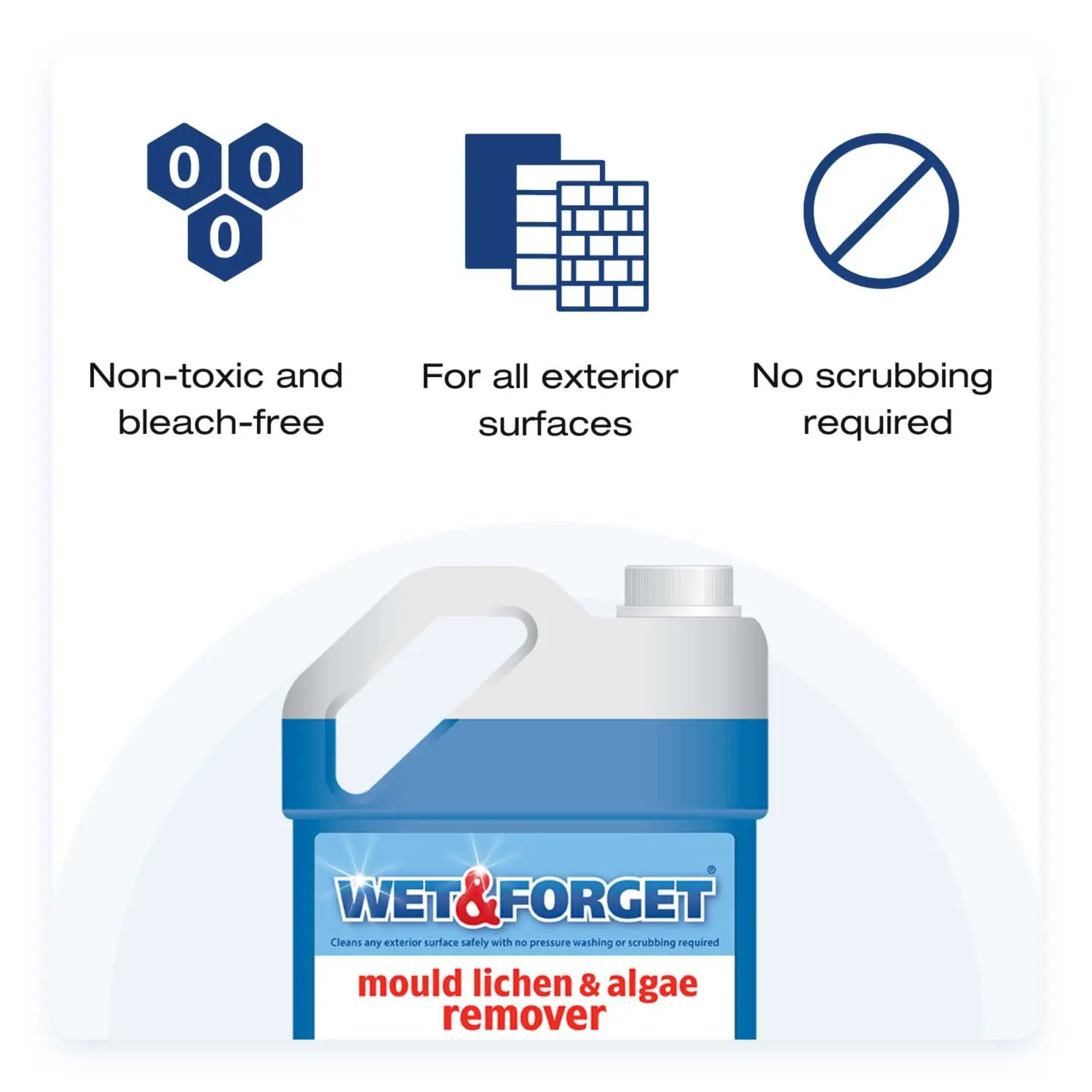 PCK0001_3 Wet & Forget Mould Lichen & Algae Remover 2L