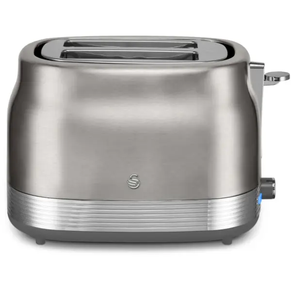 Swan Retro 2 Slice Toaster Stainless Steel