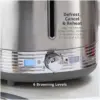 Swan Retro 2 Slice Toaster Stainless Steel