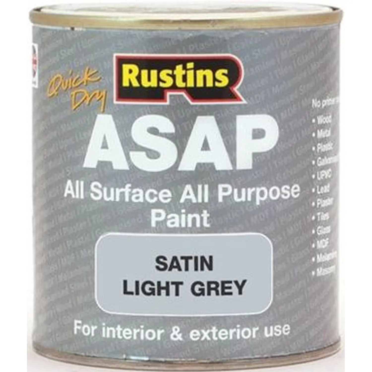 RST0166 Rustins ASAP Light Grey 250ml