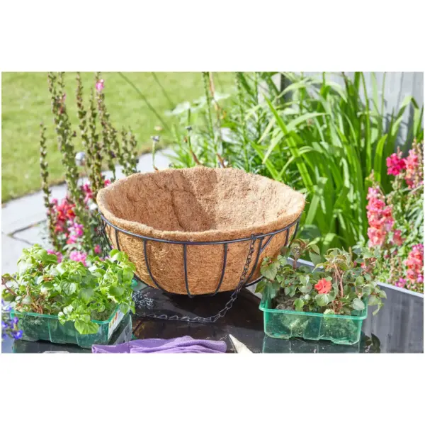 SMA0087 Smart Garden Hanging Basket Liners 30cm Twin Pack