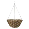Smart Garden Hanging Basket Rattan Earth Braid 14"