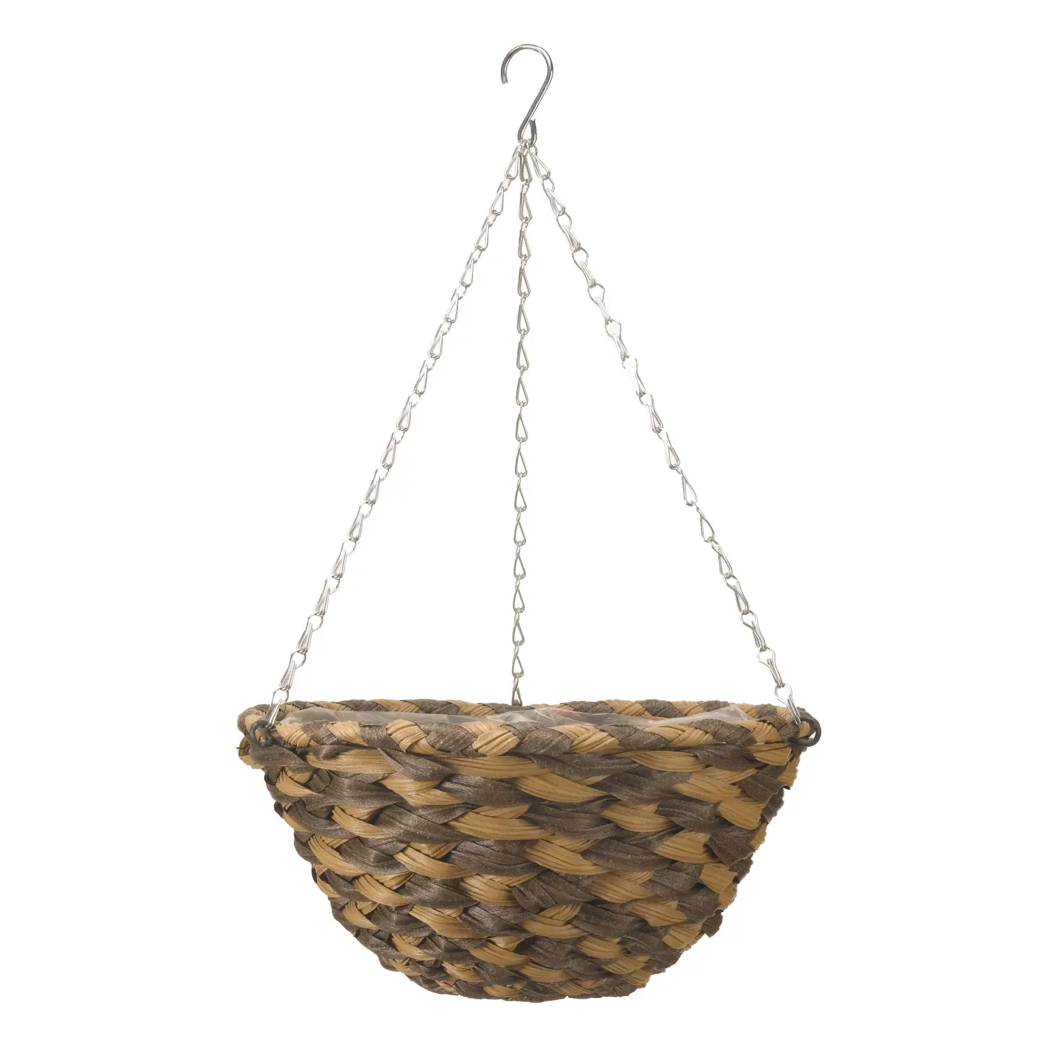 Smart Garden Hanging Basket Rattan Earth Braid 14"