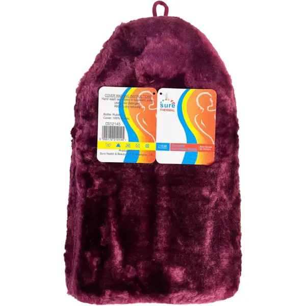 Sure Thermal Faux Fur Hot Water Bottle