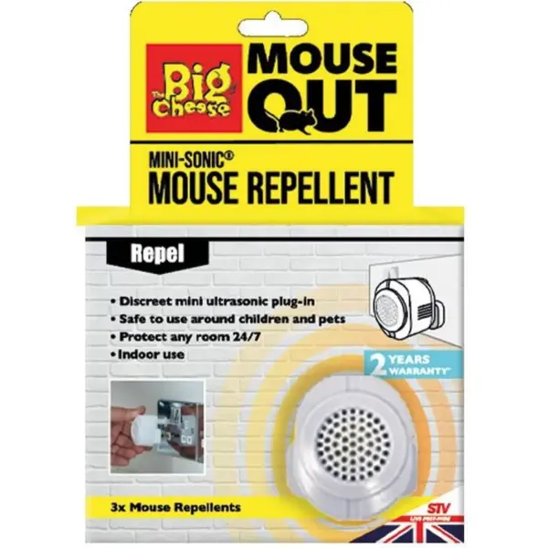 Big Cheese Mouse Repeller 3 Pack