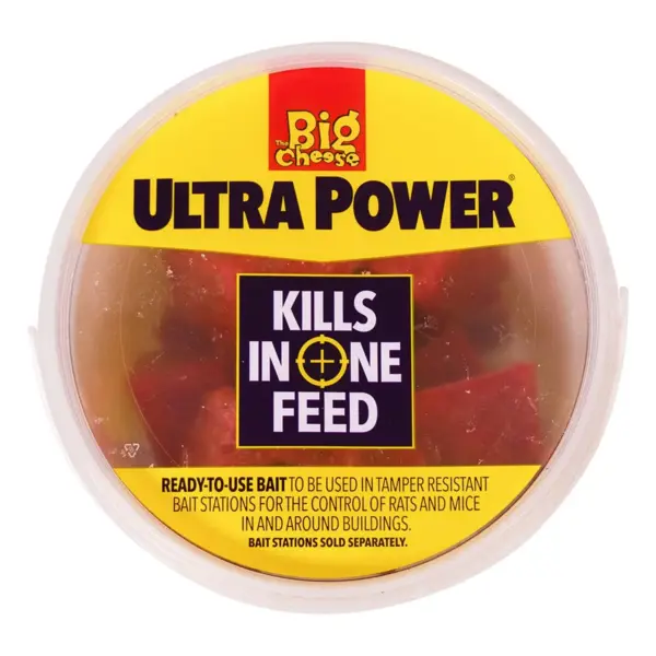 Ultra Power Mouse & Rat Killer Blocks Single Feed 15