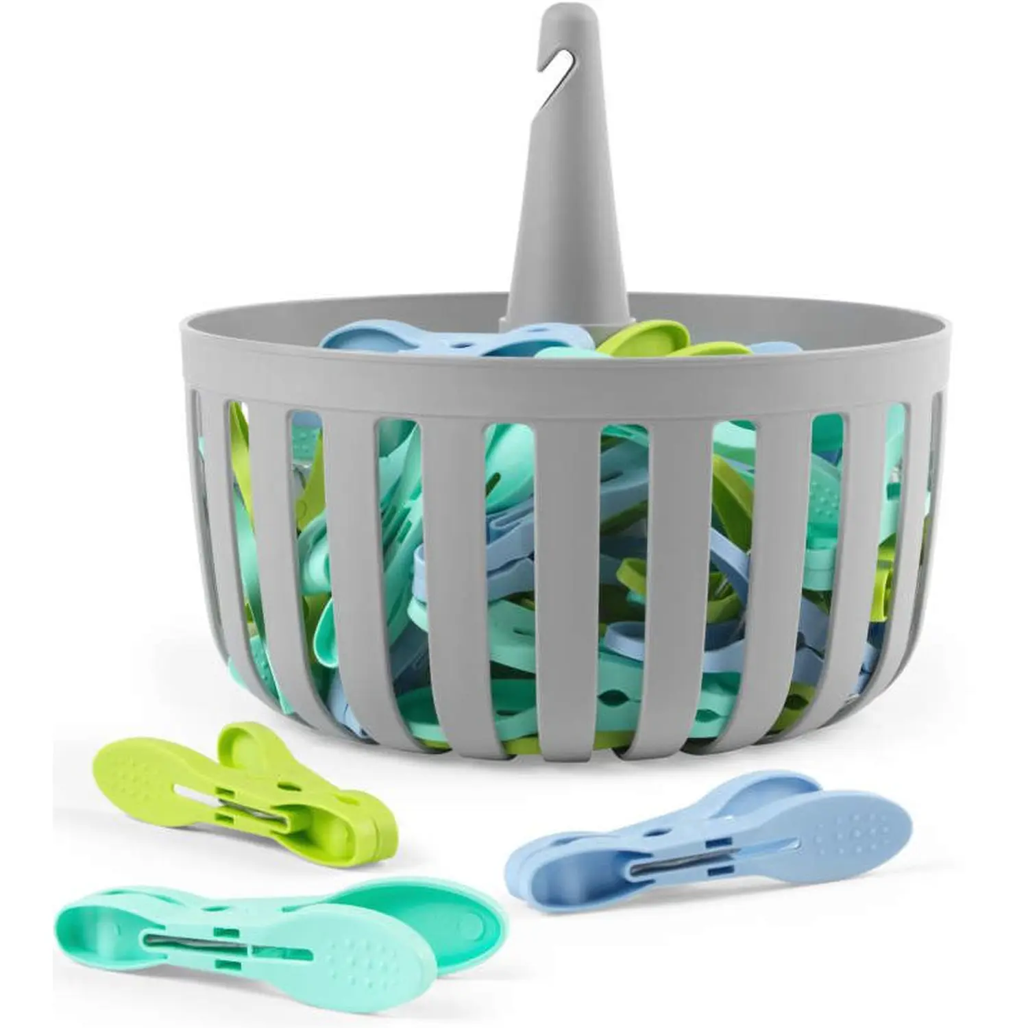 UPG0072_1 Beldray 30 Easy Grip Pegs & Basket