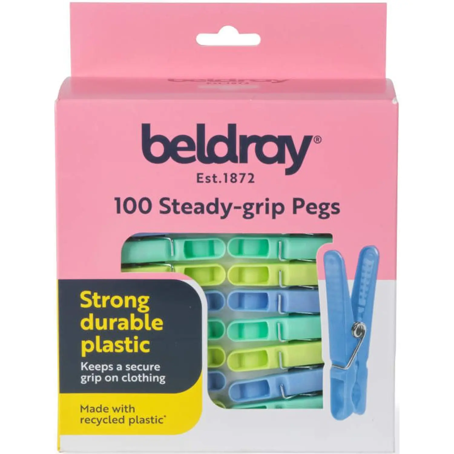 UPG0073 Beldray Steady-Grip Pegs Pack of 100