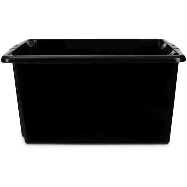 Whitefurze Medium Storage Box Black