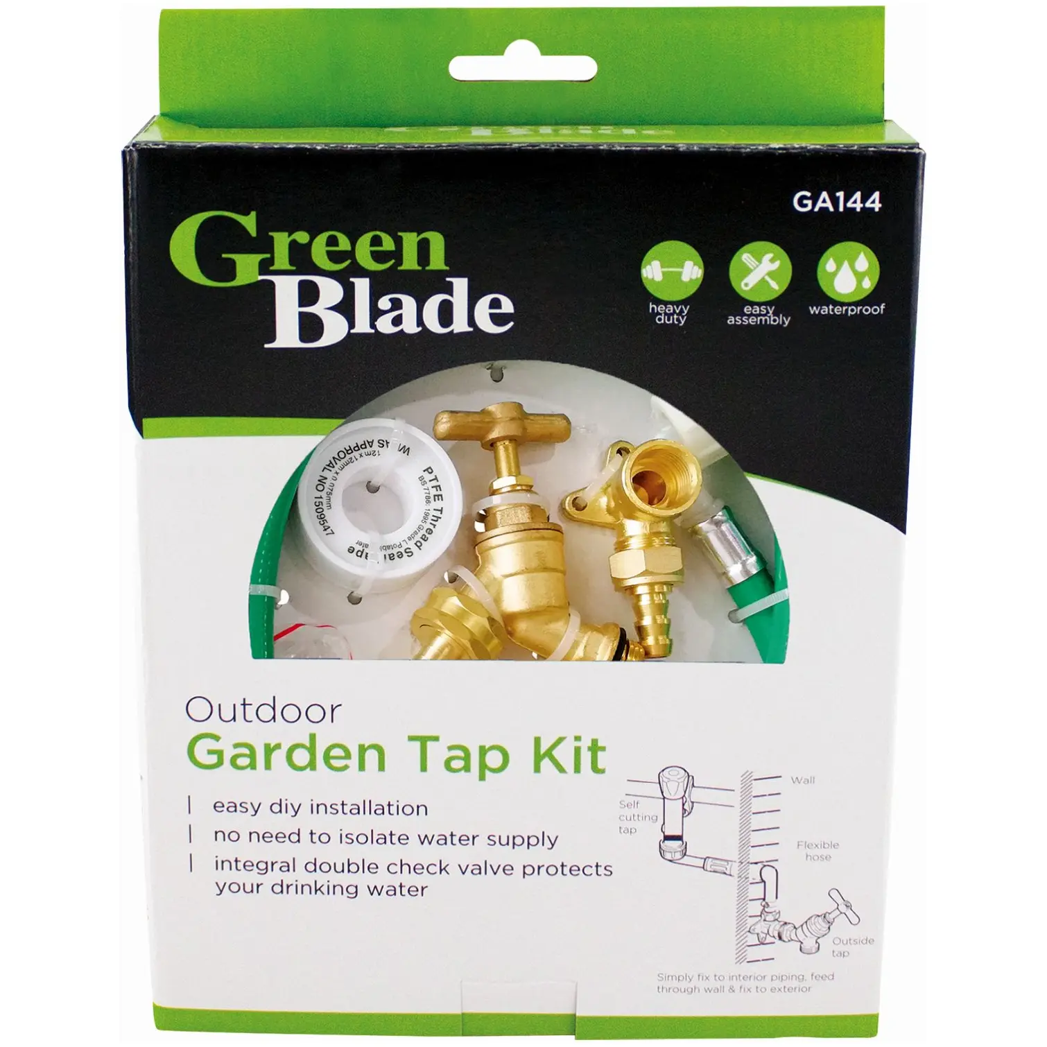 BLS0852_1 Green Blade Outdoor Tap Kit