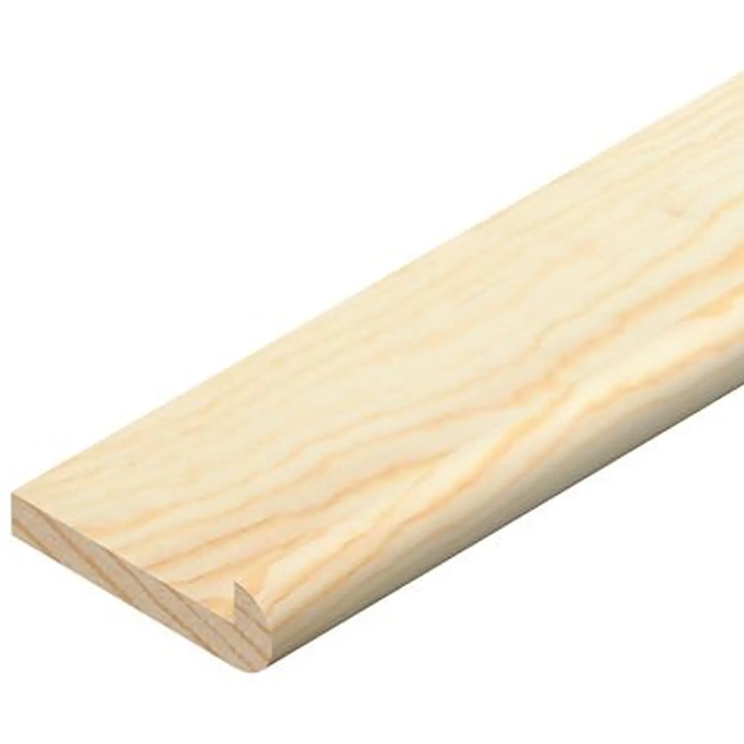 CMO0022 Cheshire Mouldings Pine Hockey Stick 8mm x 26mm x 2.4m
