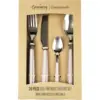 GRU0002_3 Grunwerg Greenwork Cutlery Set 24 Piece Pastel Stripes