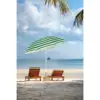 Tilting Beach Parasol Assorted Colours 1.8m