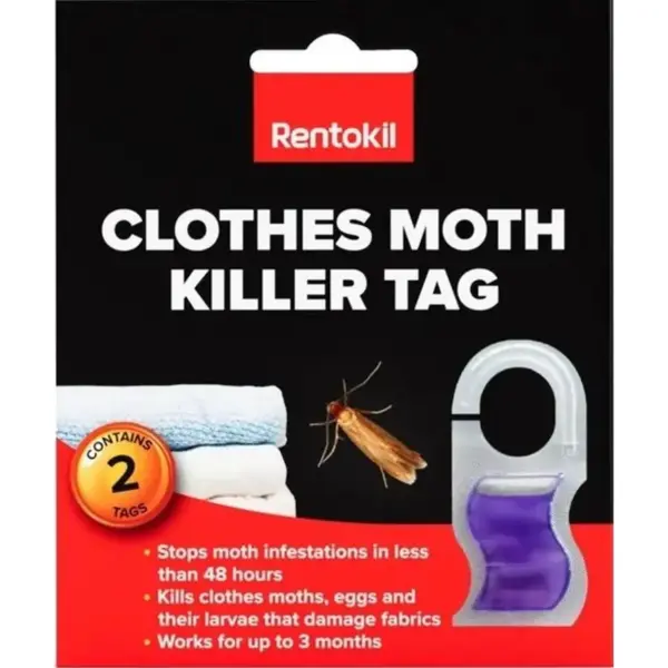 Rentokil Clothes Moth Killer Tag