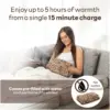 Carmen Rechargeable Hot Water Bottle Leopard Print