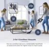Tower VL45 Pole Vac Pet 22v