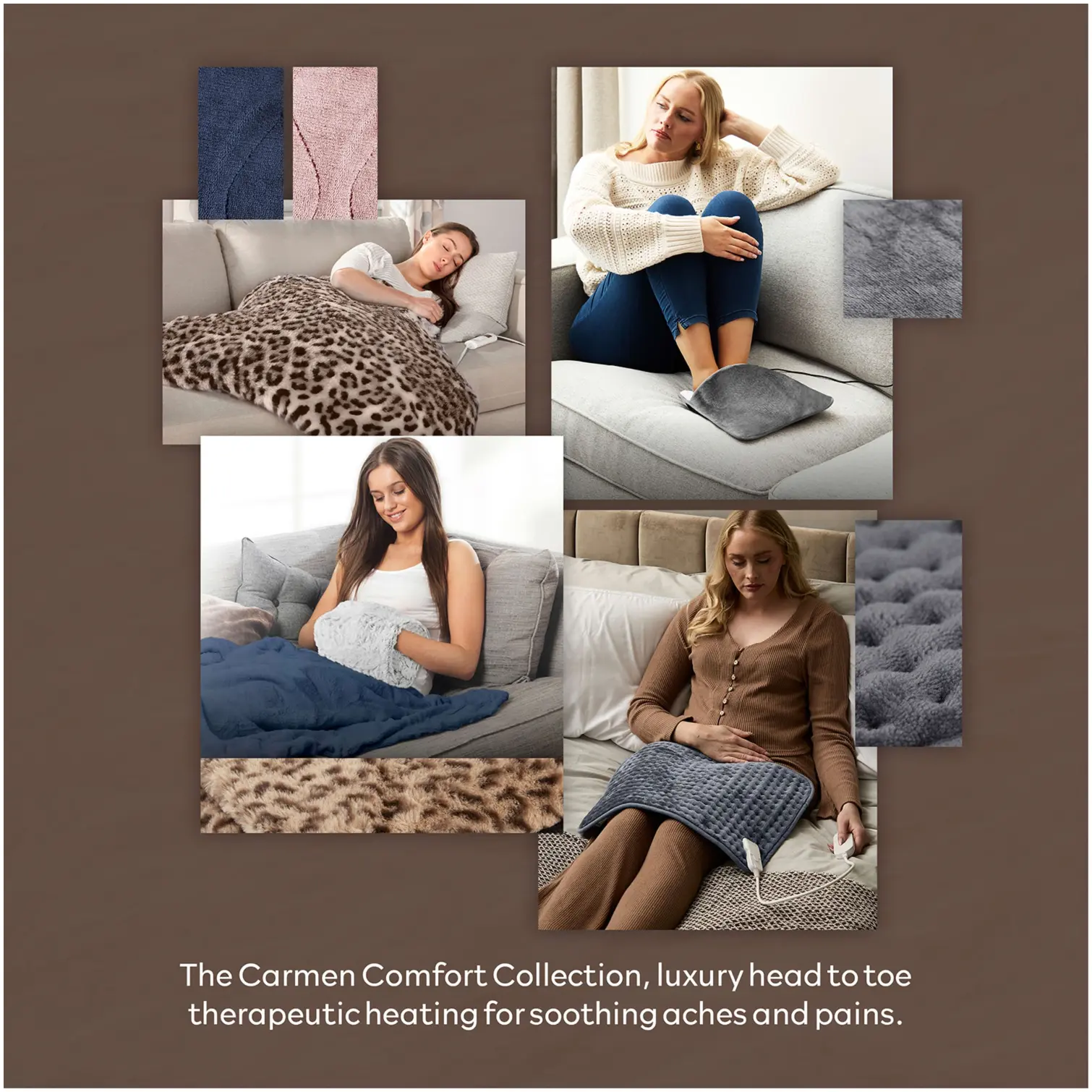 Carmen Foot Warmer Leopard Print