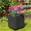 Keter Cube Planter Anthracite 50.5 Litre Capacity