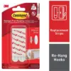 Command Large Replacement Strips Pack of 8