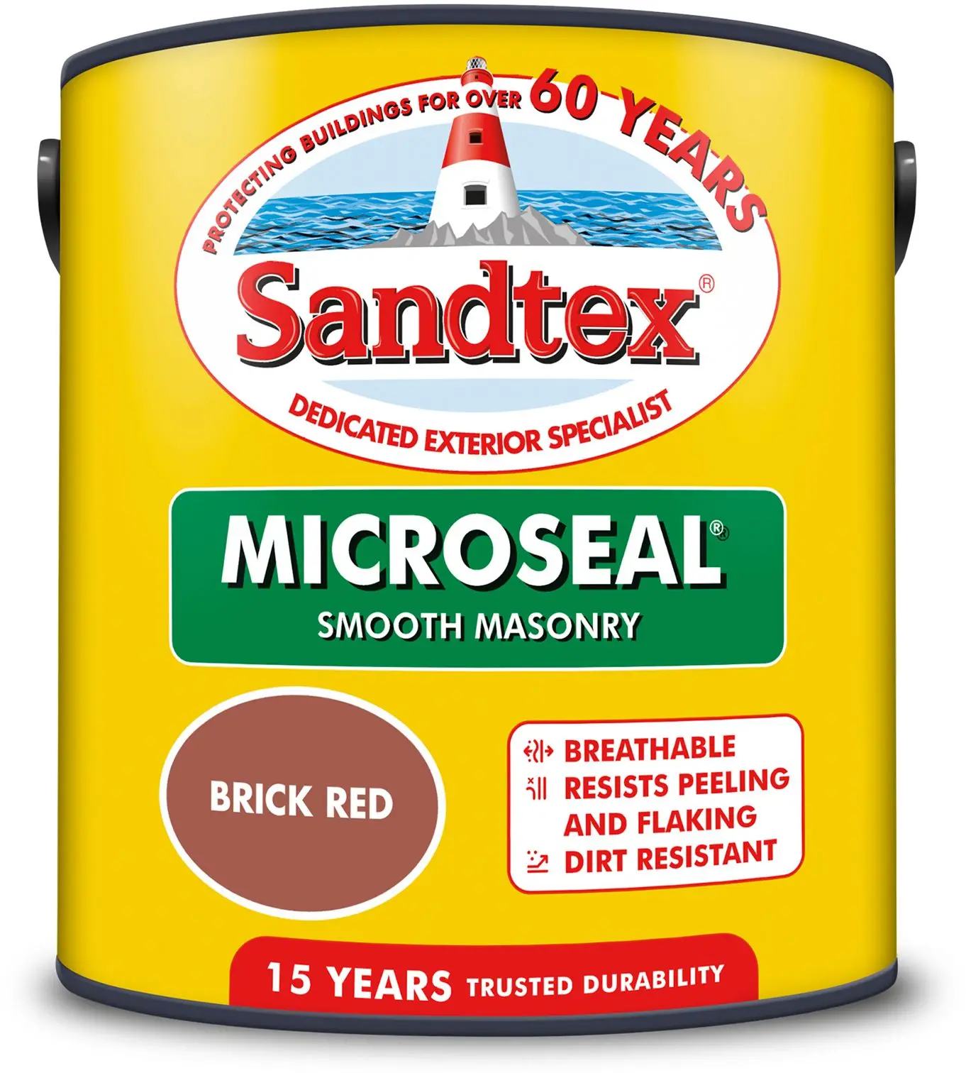 CRW0038 Sandtex Masonry Paint 2.5ltr Brick Red
