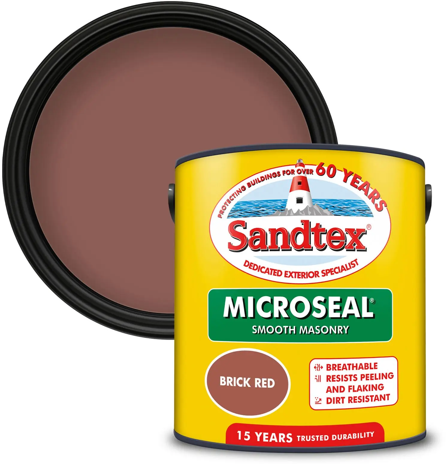 CRW0038_1 Sandtex Masonry Paint 2.5ltr Brick Red