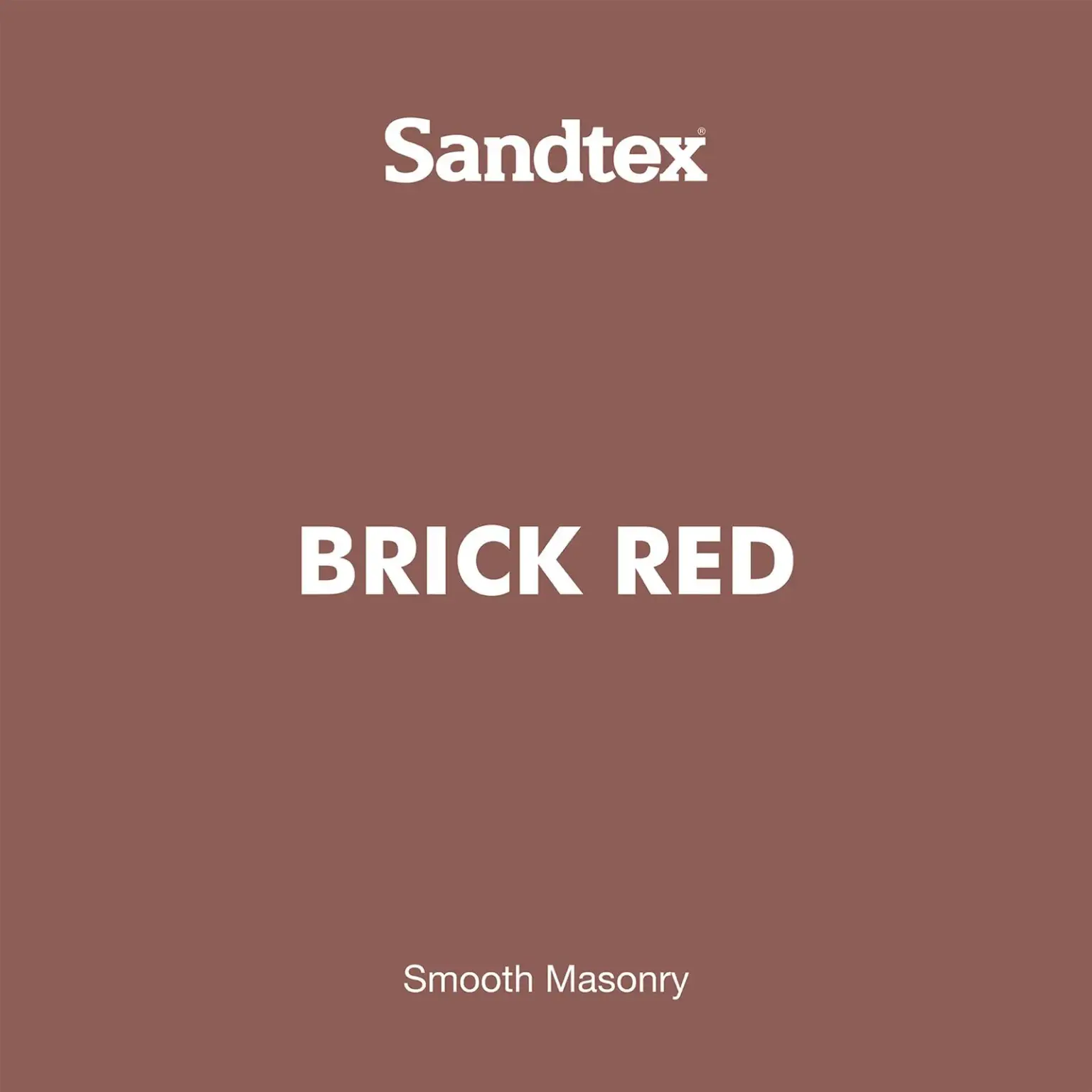 CRW0038_3 Sandtex Masonry Paint 2.5ltr Brick Red