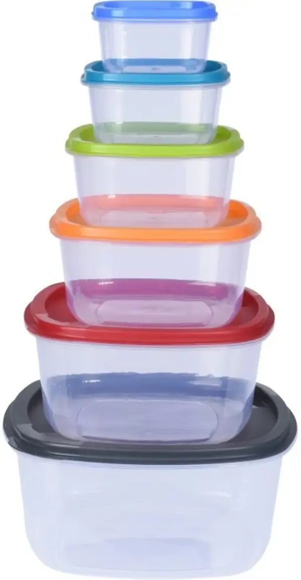 KPN0109 Storage Boxes 6 Boves With Lids