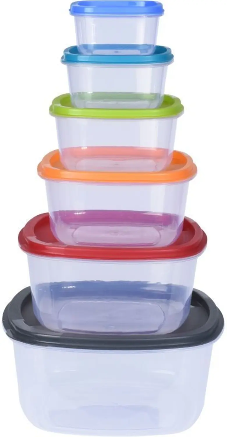 Storage Boxes 6 Boves With Lids