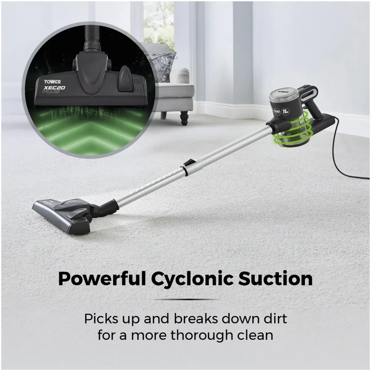Tower Pole Vac 3in1 Corded