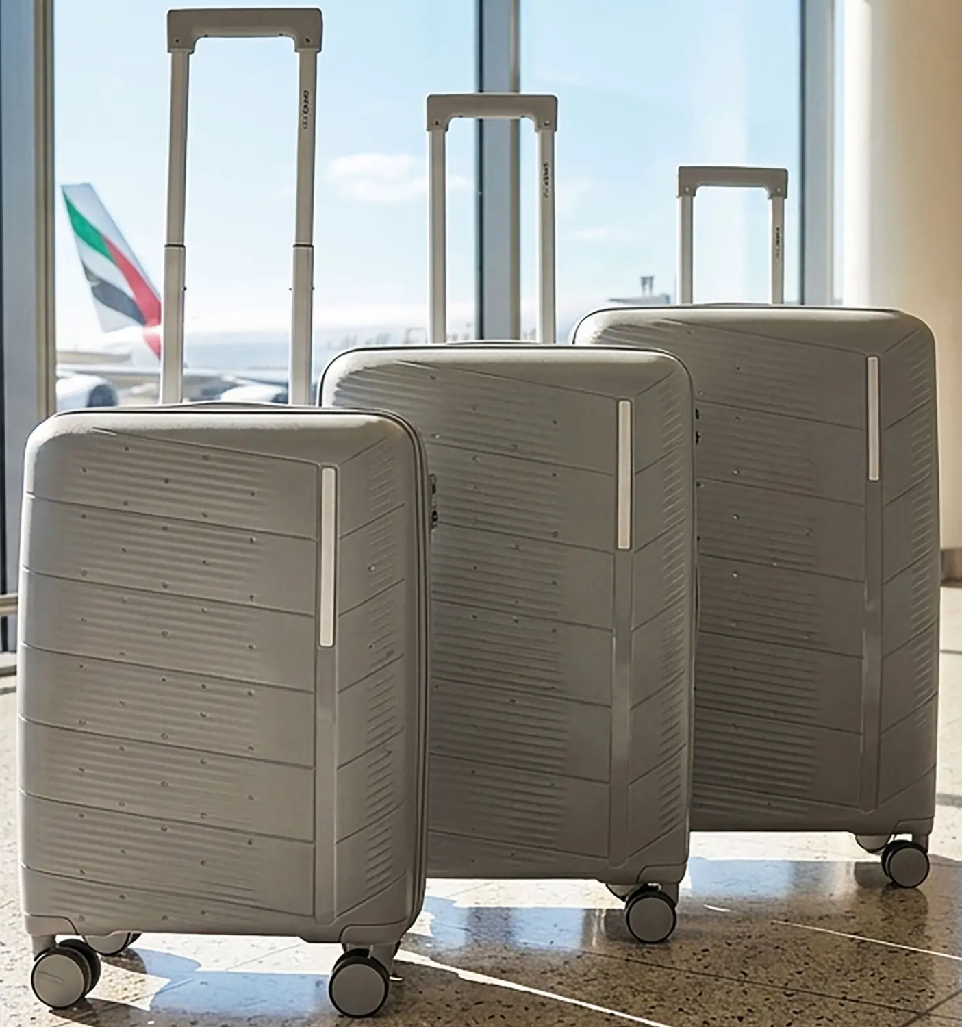 Hardshell Cabin Case Grey 66x47x25cm