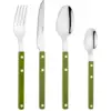 GRU0006 Grunwerg Bistro Cutlery Set Green16Pce