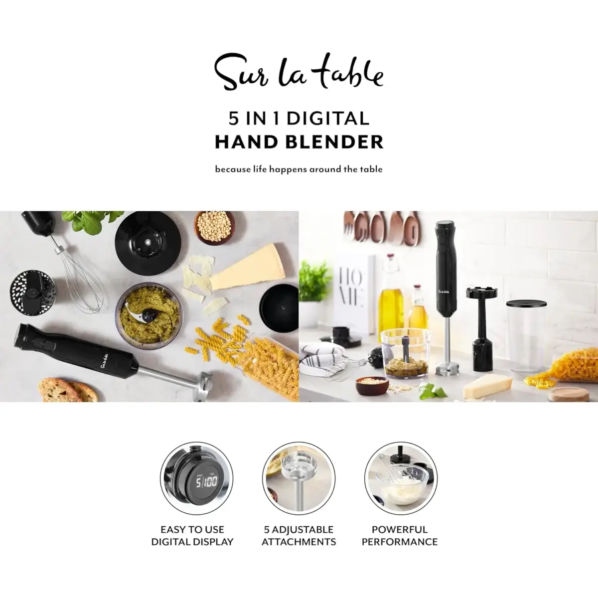 Sur La Table Core Digital Blender 5in1