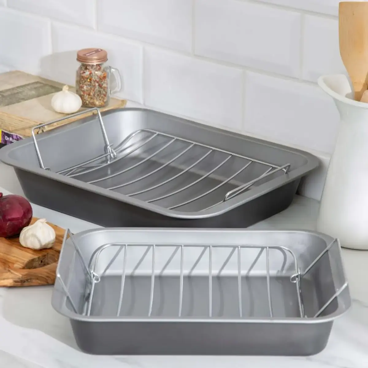 Baker & Salt Non-Stick Roaster & Rack