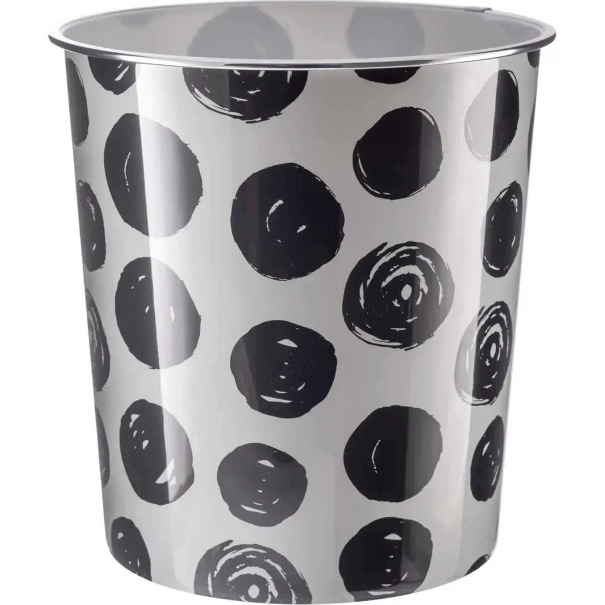 New Dots Waste Bin 7.7Ltr